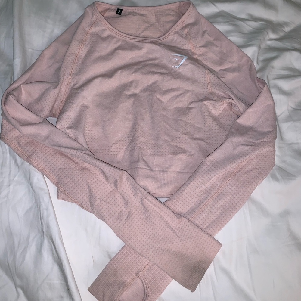 crop tee long sleeve